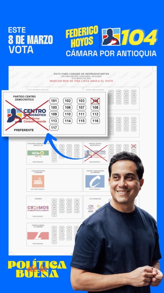 Cómo votar elecciones Congreso Colombia 2026